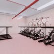 E-bike storage room rendering. Source: Aufgang