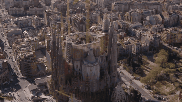 A 1-Minute Video Shows The Completion Of Gaudí's Sagrada Família