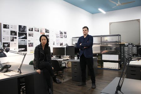 Ann Lui (left) and Craig Reschke (right) of Future Firm. 