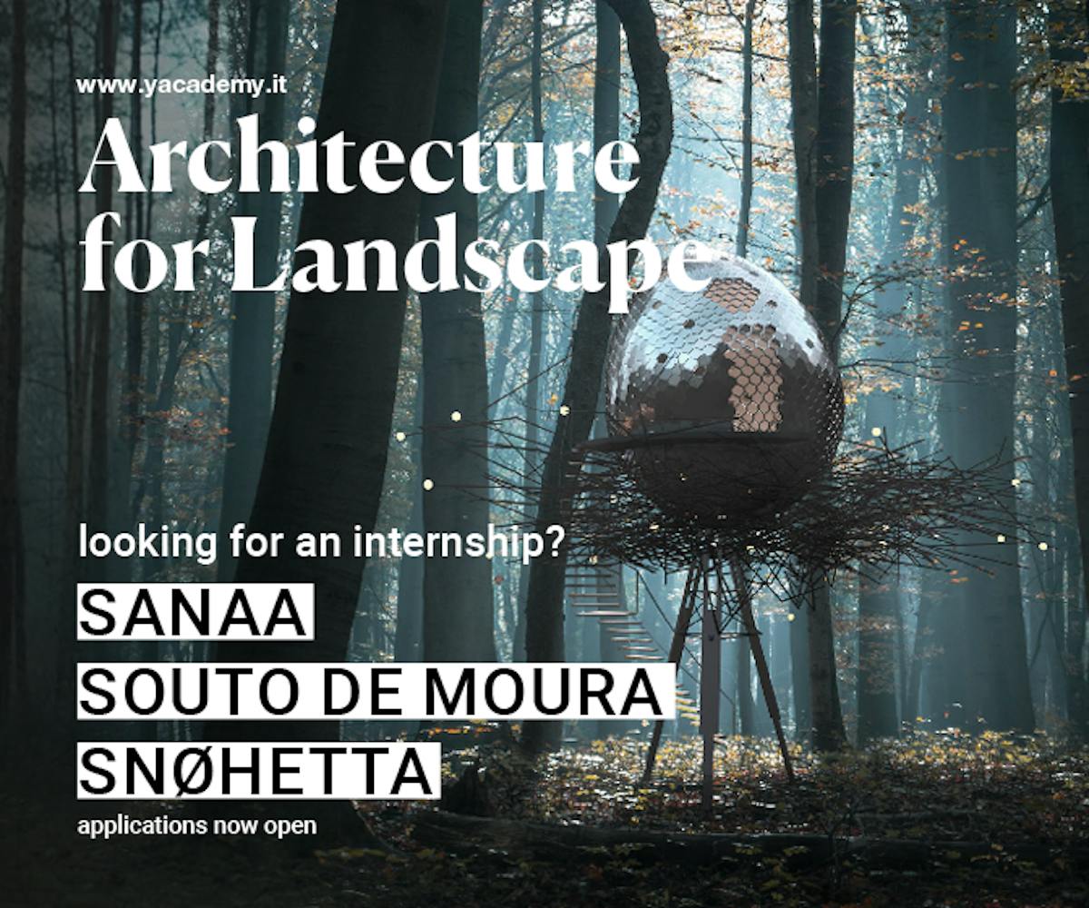 Sou Fujimoto, AMDL Circle, Alvisi Kirimoto:  discover the internships and lectures of "Architecture for Landscape" -  2021 edition