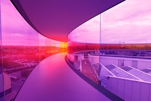 Olafur Eliasson: Your rainbow panorama, 2006-2011. ARoS Aarhus Kunstmuseum, Denmark. Image courtesy of MIT Council for the Arts.