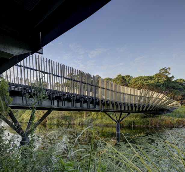 Bara Bridge, Sydney. Sam Crawford Architects Photographer Brett Boardman