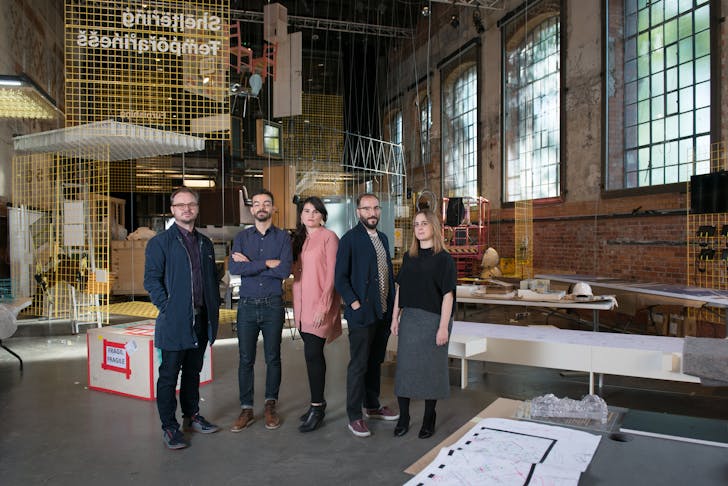The After Belonging Agency, curators of the 2016 Oslo Architecture Triennale. Credit: Istvan Virag via the Oslo Architecture Triennale