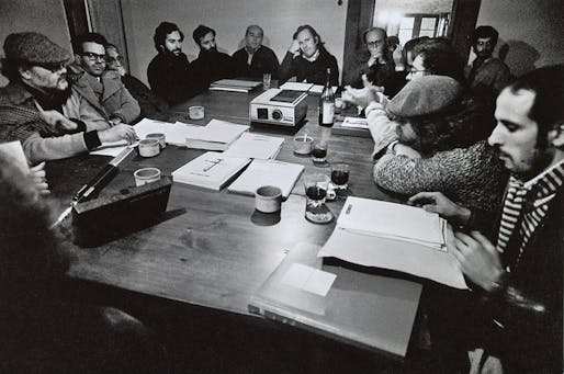 Image: Group discussions, Sambuca, 1974, Archive Adolfo Natalini — with Valerio Borgonuovo and Silvia Franceschini