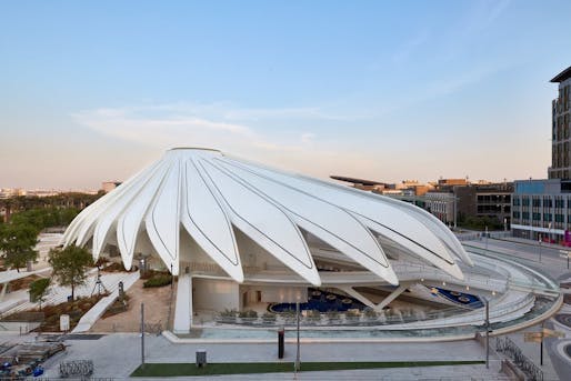 Santiago Calatrava's UAE Pavilion at the 2020 Dubai Expo. Image © Palladium Photodesign - Oliver Schuh + Barbara Burg