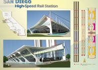 San Diego High Speed Rail Station-Long span Design