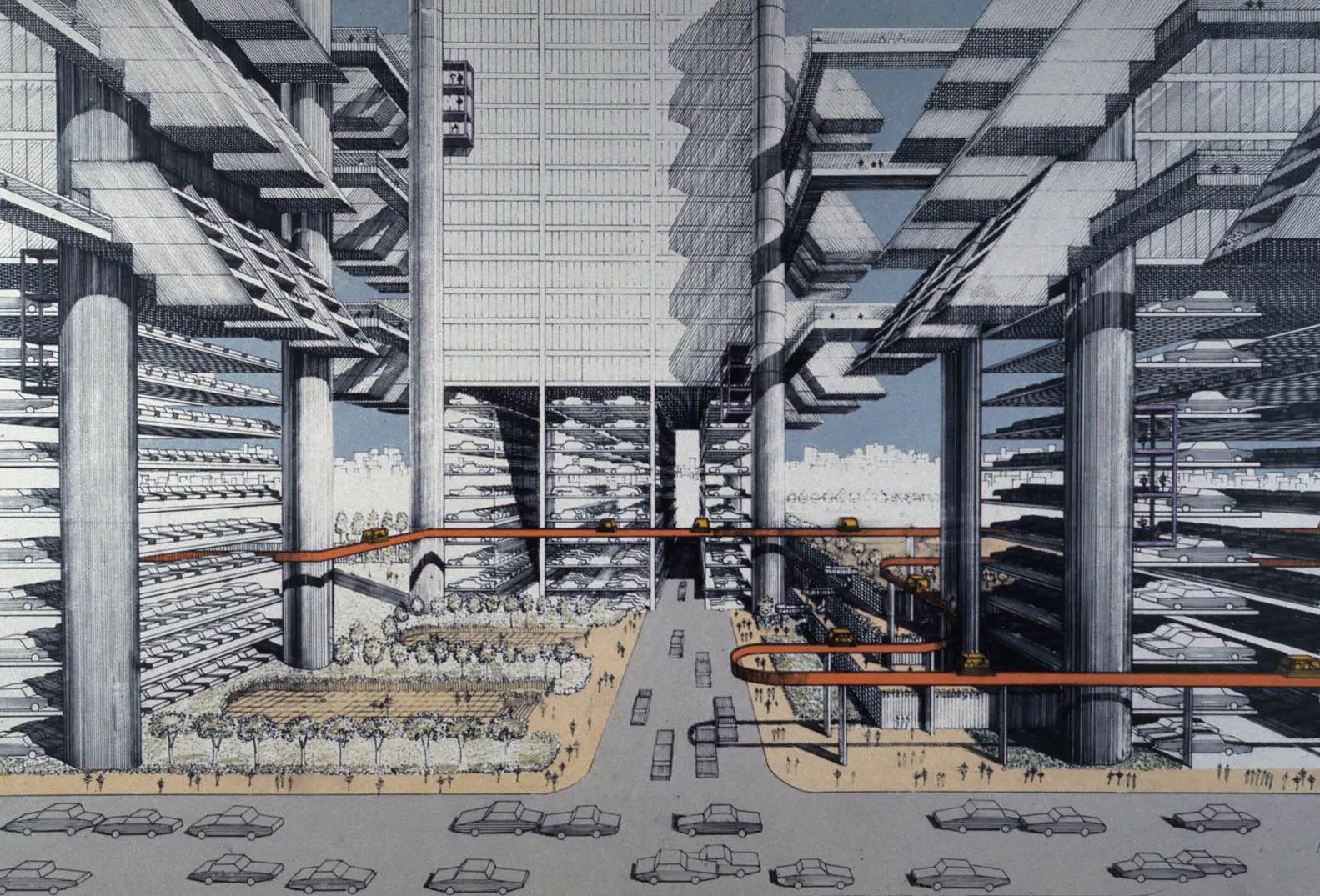 Unbuilt Highway Schemes And The Traces They Left Behind News Archinect
