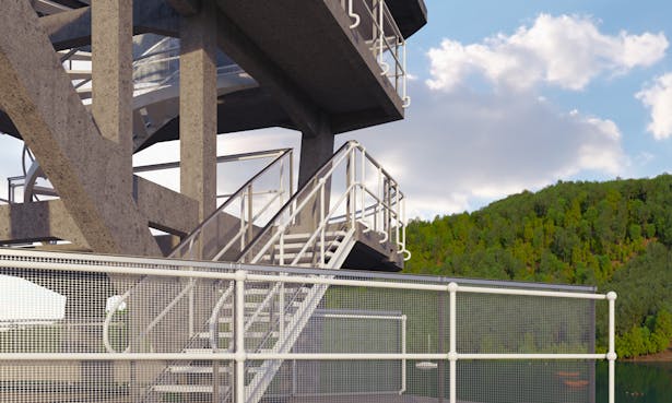Slide Tower Millstatt / Söhne & Partner architects 