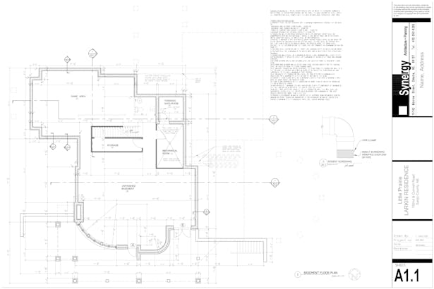 Basement - Synergy Architect + Planning