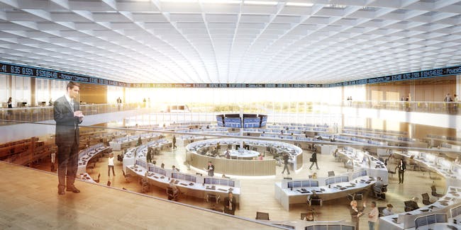 Trading floor (Image: Henning Larsen Architects)