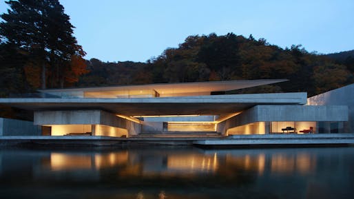 <a href="https://archinect.com/nikkensekkei/project/on-the-water-house">On the Water House</a> in Tochigi, Japan, by <a href="https://archinect.com/nikkensekkei">NIKKEN SEKKEI LTD</a>