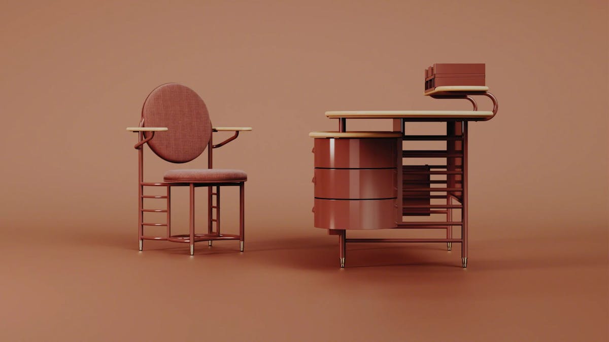 Steelcase reinterprets Frank Lloyd Wright’s Johnson Wax Headquarters furniture with their new Racine Collection