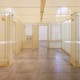 Do Ho Suh, Apartment A, Unit 2, Corridor and Staircase, 348 West 22nd Street, New York, NY 10011, USA (detail), 2011-2014, Polyester fabric and stainless steel tubes, Apartment A, 271 2/3 x 169 3/10 x 96 7/16 in. Unit 2, 422 7/16 x 228 1/3 x 96 1/16 in. Corridor and Staircase, 488 3/16 x 66 1/8 x...