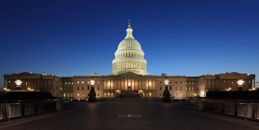 AIA leaders are asking Congress to help architecture firms stay afloat during COVID-19 crisis. Image courtesy of Wikimedia Commons / Martin Falbisoner.
