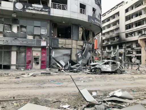 A city street in Gaza in November 2023. Image: Emad El Byed via Unsplash.