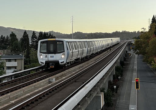 Among the projects awarded financing in the latest funding are the Bay Area Rapid Transit system. Image credit: <a href="https://commons.wikimedia.org/wiki/User:InvadingInvader">Wikimedia user InvadingInvader</a> licensed under CC BY-SA 4.0 DEED