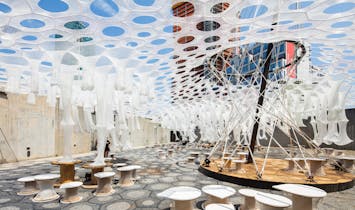Jenny Sabin Discusses 'Lumen' as MoMA PS1's 2017 Young Architects Program Opens