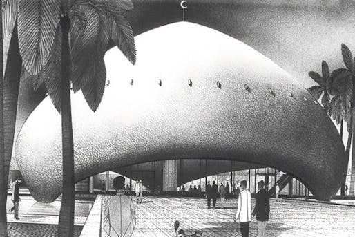 Walter Gropius and Hisham A. Munir's design for the University of Baghdad Campus (1957).