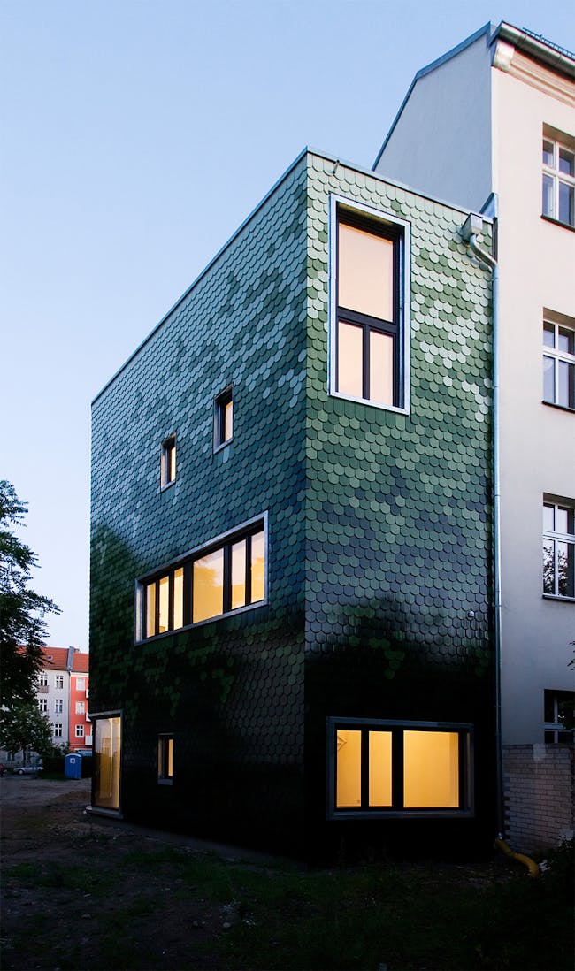 schuppen in Berlin, Germany by brandt+simon architekten; Photo: Michael Nast