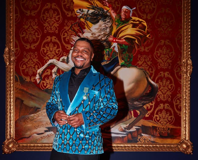 Kehinde Wiley by Kylie Corwin, courtesy of the artist