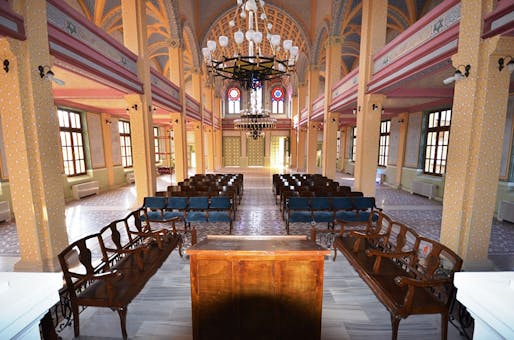 The Great Synagogue of Edirne in Turkey reopened for service today after five years of restoration.