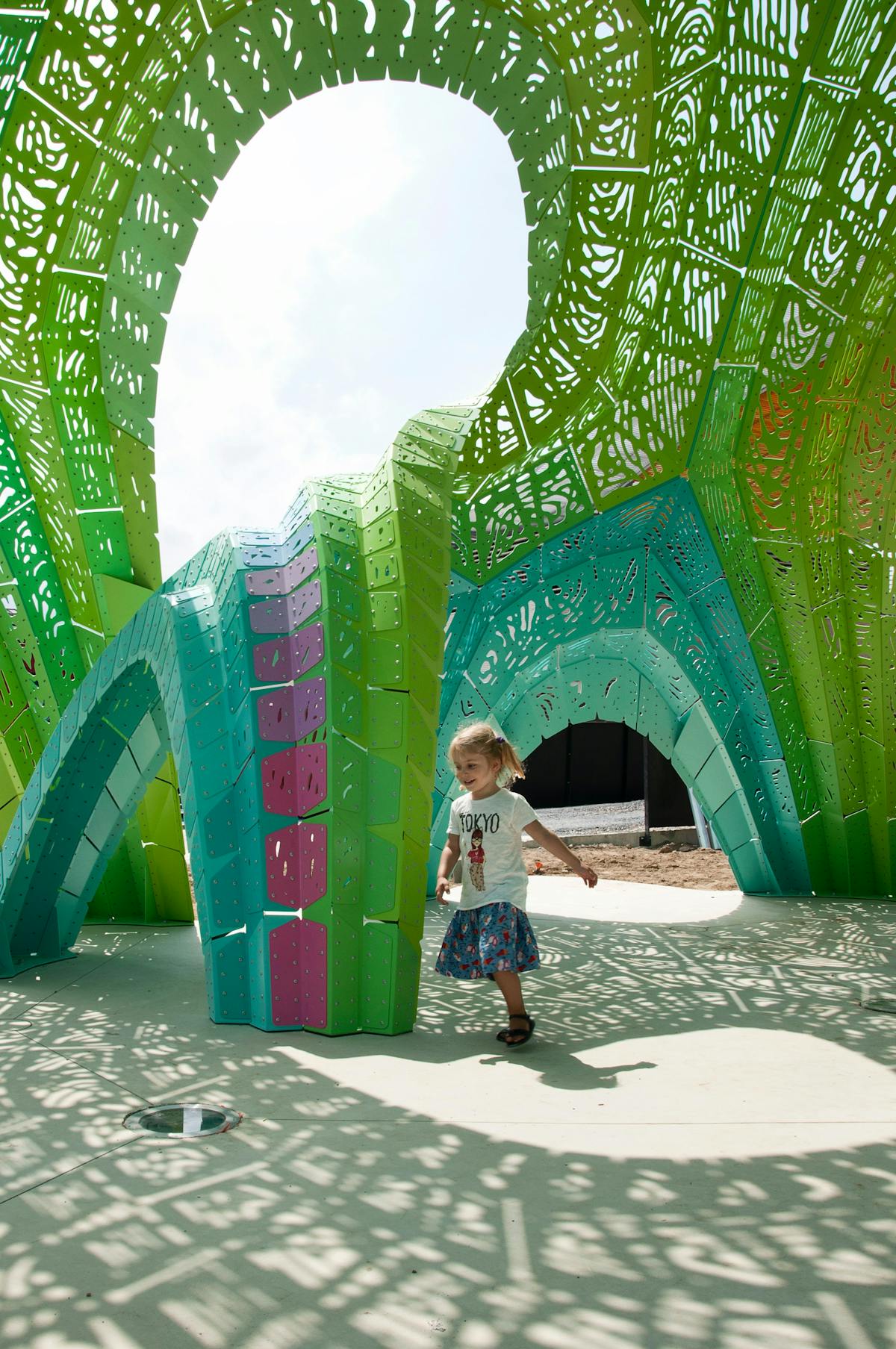 Pleated Inflation, MARC FORNES / THEVERYMANY
