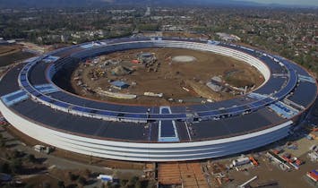 Watch this 6-month time lapse drone video of the Apple Campus 2