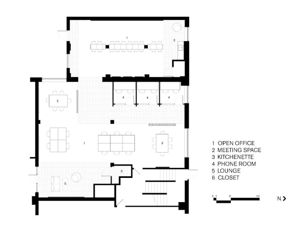 Office Plan by Synecdoche Design