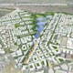 URBAN DESIGN PLANS: Blatchford Redevelopment Masterplan (Edmonton, AB) by Perkins+Will Canada. Image: Perkins+Will