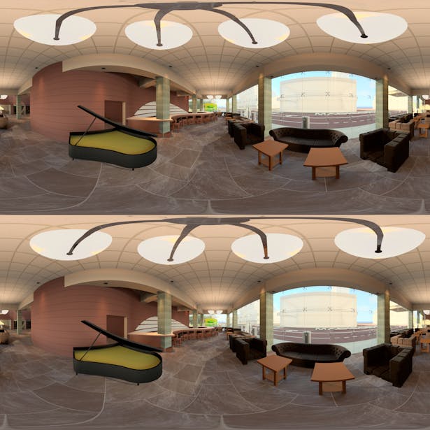 lobby bar(google glass stereographic image)