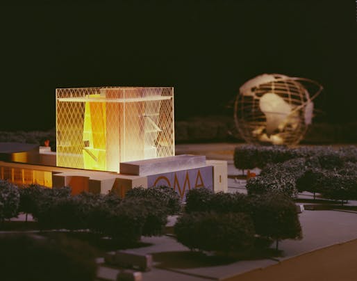 Queens Museum of Art Competition model. Image © Paul Davis Architects 