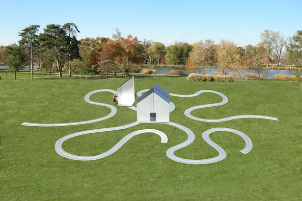 The Interactive Fragmented Meandering House