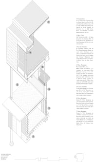 Conibear Shellhouse | Miller Hull Partnership | Architectural Axonometric Section