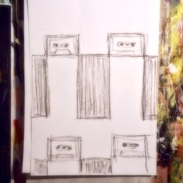tape recorder palace (sketch)