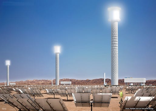 RAFAA's proposed Solar Plant Tower, Concept A (Image: RAFAA)