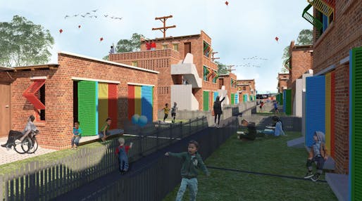 2019 Winning Design 'Creating Spaces' for Block 77 by Tamnoy Dey