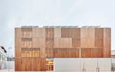 New timber building by Haz Arquitectura employs a range of sustainable features to reduce its carbon footprint