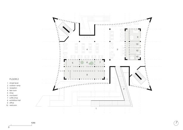 Second Floor Plan (Credits: West-line Studio)