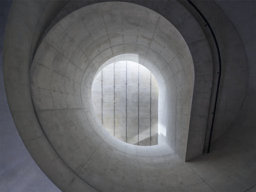 <a href="https://archinect.com/news/article/150274182/seoul-s-newest-art-space-opens-in-a-triangular-concrete-shape-from-herzog-de-meuron">SongEun Art Space by Herzog & de Meuron</a>. Image: Jihyun Jung