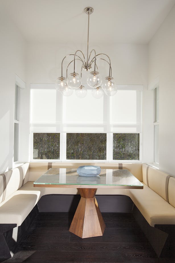 Breakfast Room - Residential Interior Design Project in Fort Lauderdale, Florida by DKOR Interiors