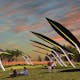 “Stealing Fire”, A submission to the Land Art Generator Initiative (LAGI) 2018 Competition for Melbourne. TEAM: Lendell Ervin, Jiawei Hou. TEAM LOCATION: Muncie, IN, USA. ENERGY TECHNOLOGIES: thin-film multi-junction solar, piezoelectric energy harvesting. ANNUAL CAPACITY: 850 MWh