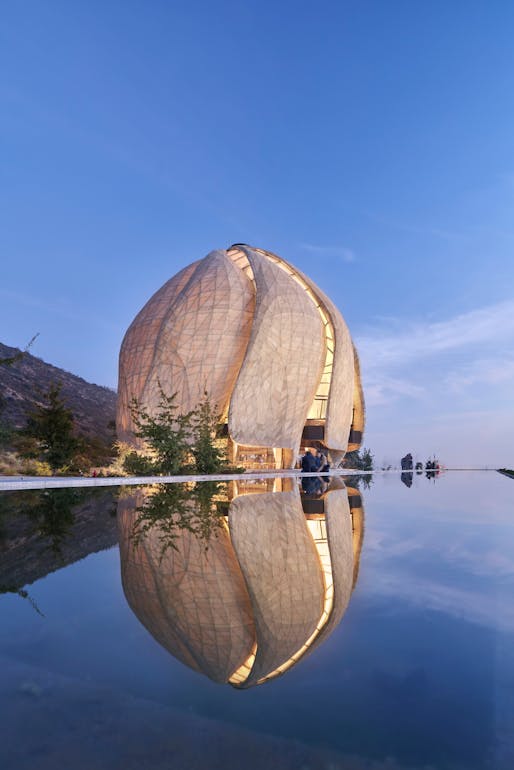 Baha’i Temple of South America in Santiago, Chile by Hariri Pontarini Architects (Toronto, Canada). Photo: doublespace photography. 