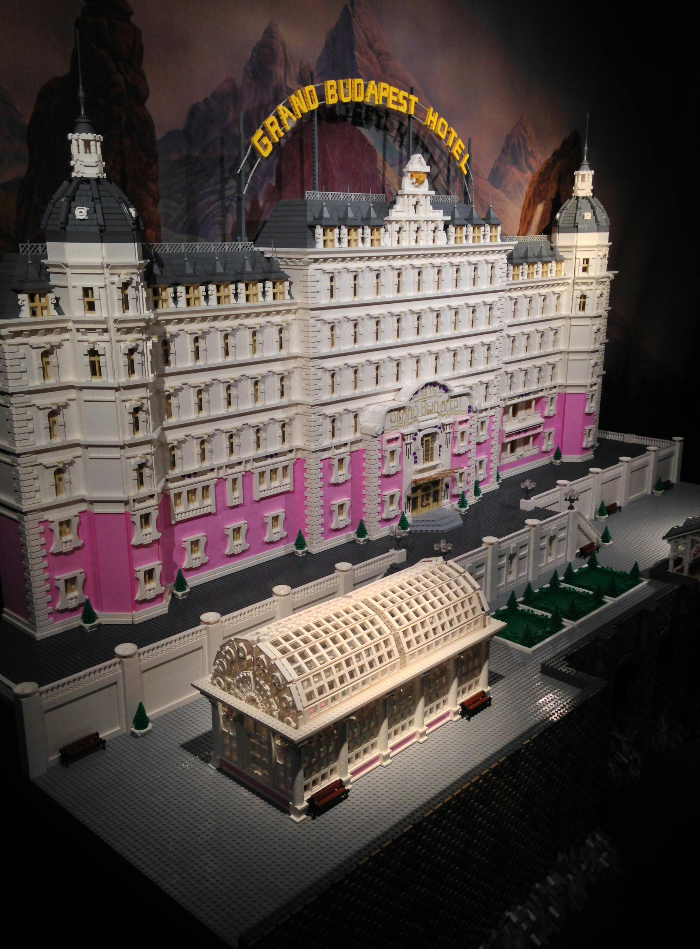 The Grand Budapest Hotel recreated in over 50,000 Lego bricks, The Grand  Budapest Hotel