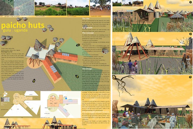 Founders' Award - Paicho Huts, near Gulu, Uganda