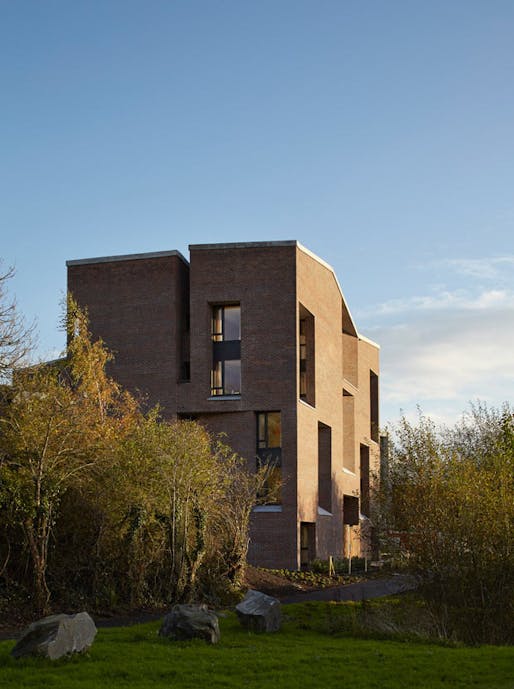 'It has given us a whole new identity' ... student housing at Limerick medical school. Photographs: Dennis Gilbert/View