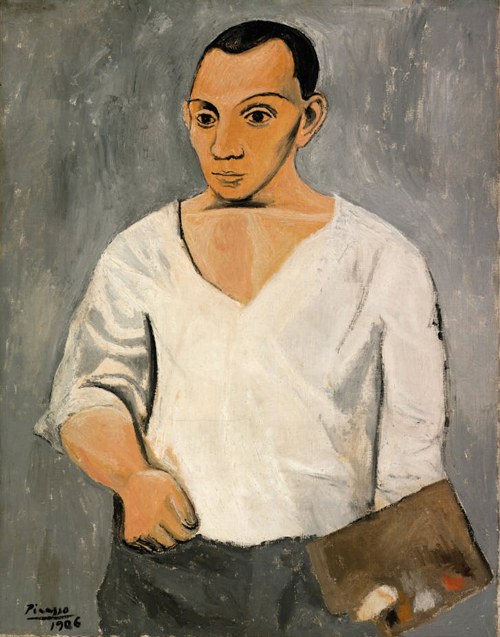 Self-Portrait, Pablo Picasso, 1906