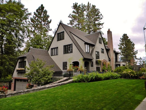 Spokane's George and Blanche Christiansen House. Image courtesy WikimediaCommons user Jon Roanhaus.