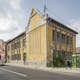 Lajos Schoditsch's Industrial School, site of the exhibition '12 Walls–Architecture and Contemporary Ornament'. Photo by Balázs Danyi.