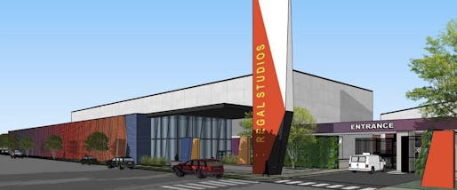 Rendering of the upcoming Regal Mile Studios Campus 1. Image: Bauer Latoza Studio