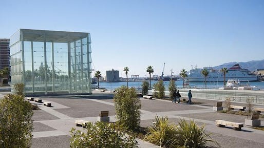 The first “Pop-up Pompidou” is scheduled to open in Malaga, southern Spain, at the end of March. The new pop-up initiative invites French cities to apply for their own temporary art outpost. (Image via theartnewspaper.com)